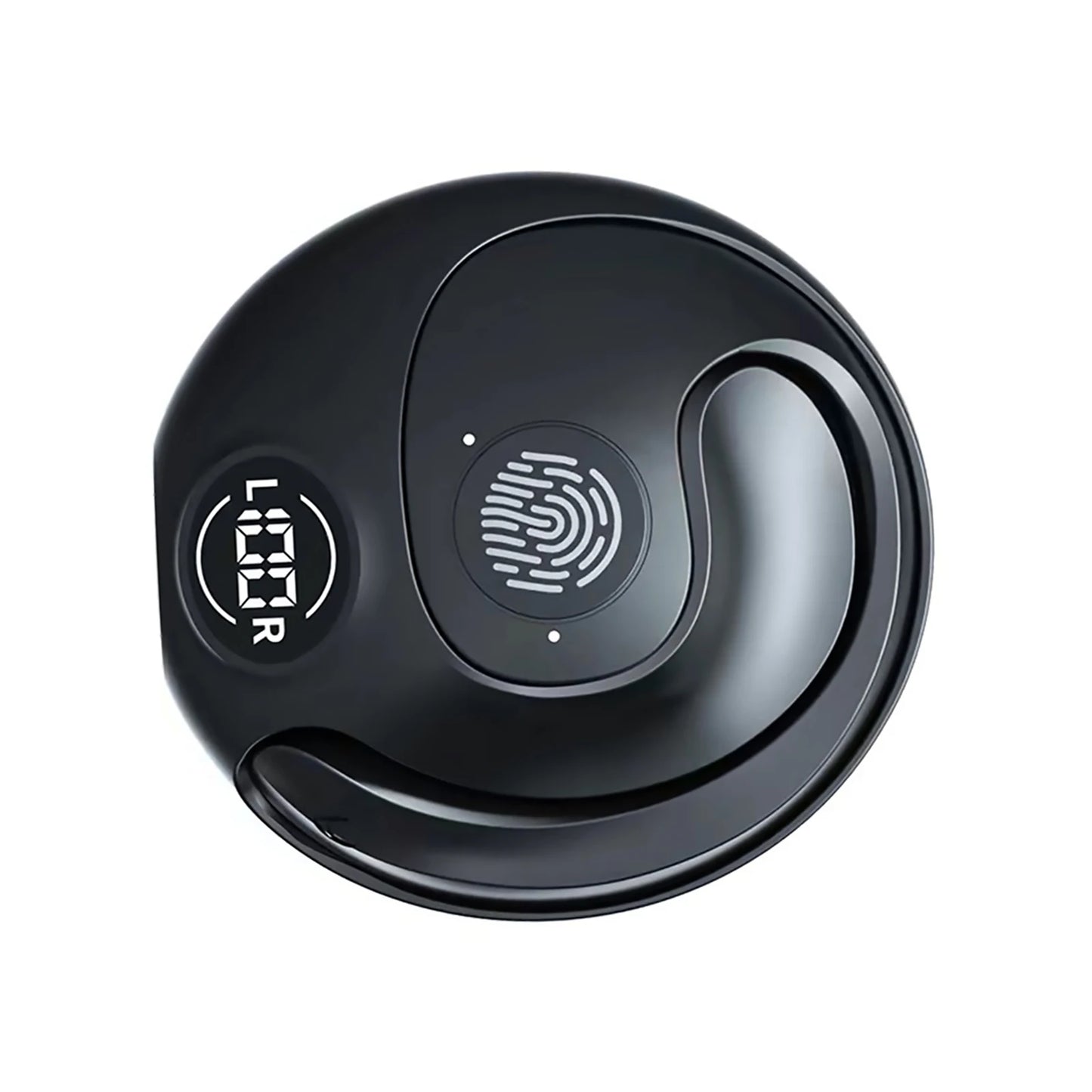 Wireless Bluetooth 5.3 Headphones Waterproof Mini Ear Hook Headset TWS Earbuds HiFi Bass Noise Reduction Earphone For Sports Gym