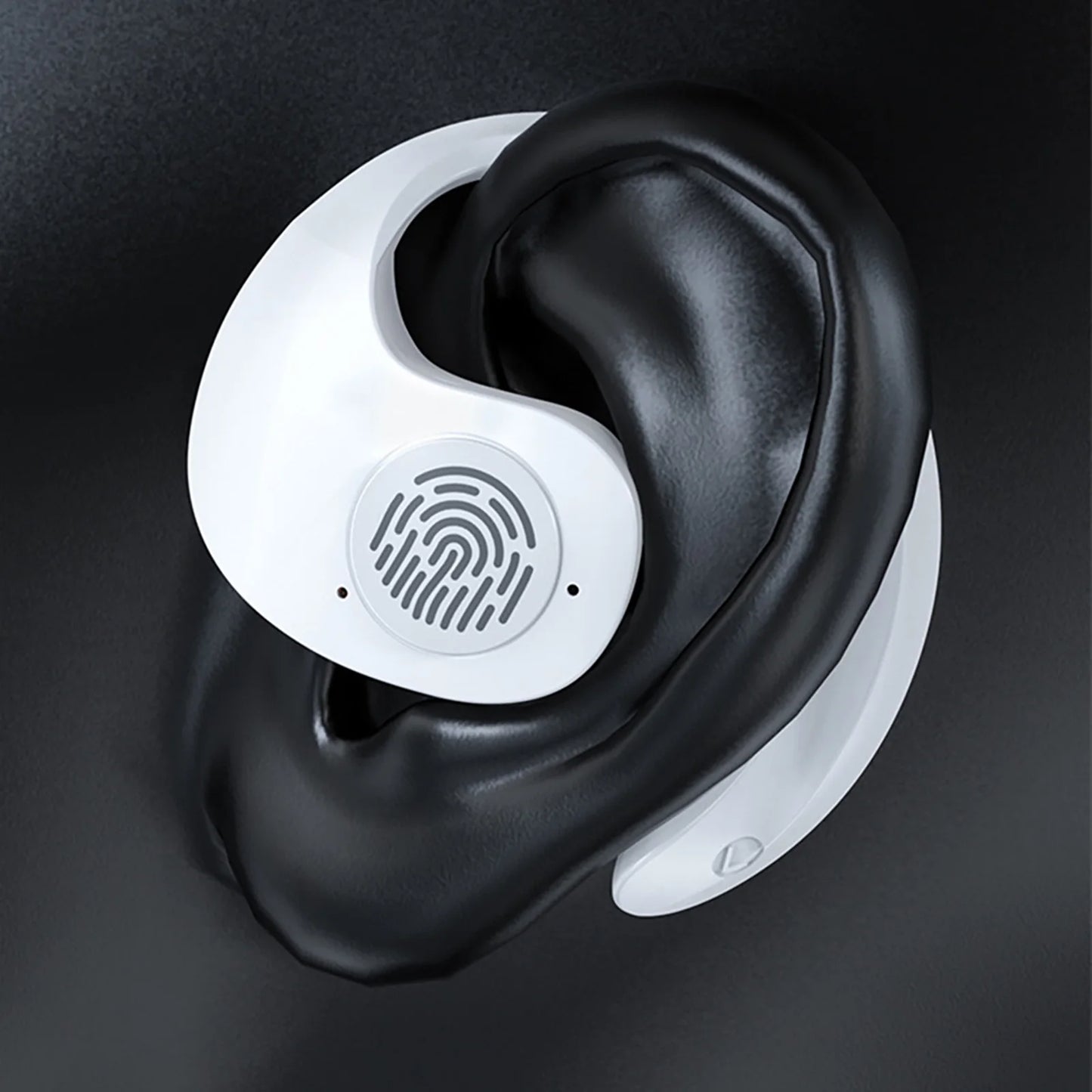 Wireless Bluetooth 5.3 Headphones Waterproof Mini Ear Hook Headset TWS Earbuds HiFi Bass Noise Reduction Earphone For Sports Gym