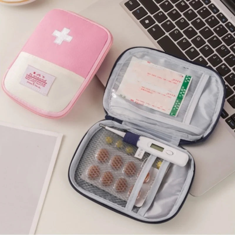 3Pcs/set Home travel Portable Medical Storage Bag Camping Emergency First Aid Kit Organizer Home Outdoor Travel Pill Case Gifts