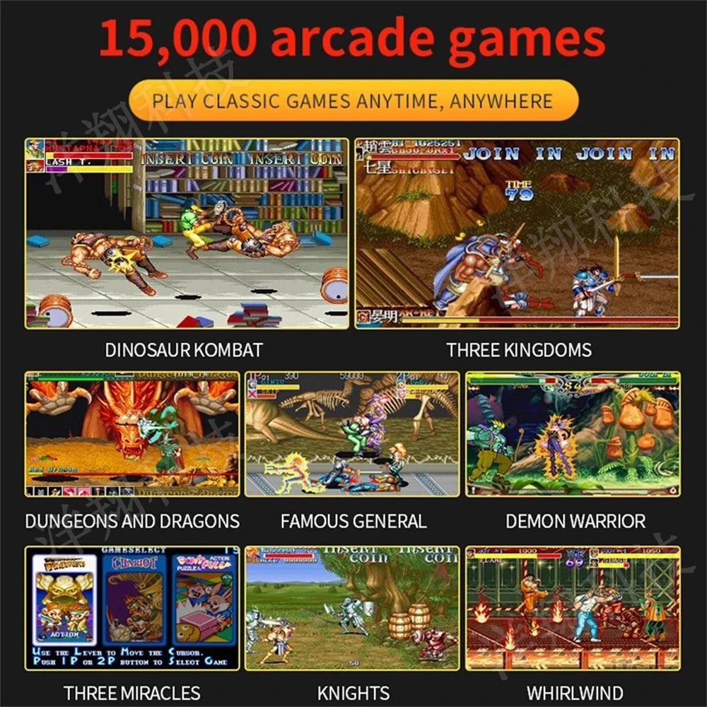 X7 4.3inch Handheld Game Console IPS Screen Portable Video Game Player HD Game Console 10,000 Games Support Video E-book Format