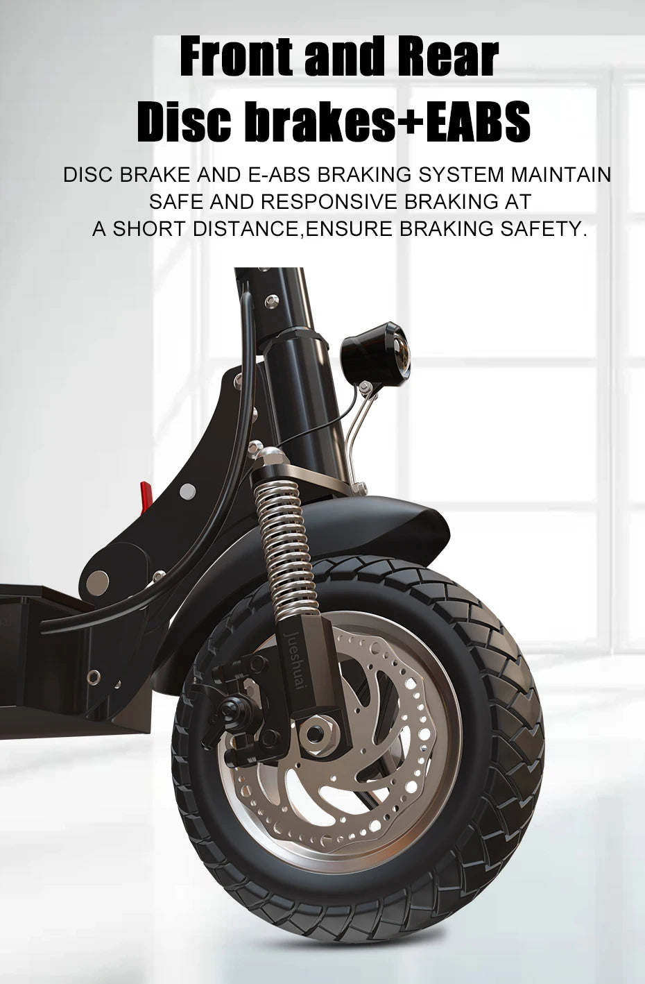 Electric Scooter Adults, 10" Pneumatic Tire, 2500W , Max 70KM Long Range Double Braking System Adult Electric Scooter with LCD