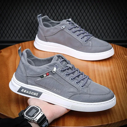 Men's Casual Shoes Waterproof Breathable Men's Vulcanized Shoes Comfortable Lightweight Quality Vulcanized Shoes for Men Sneaker